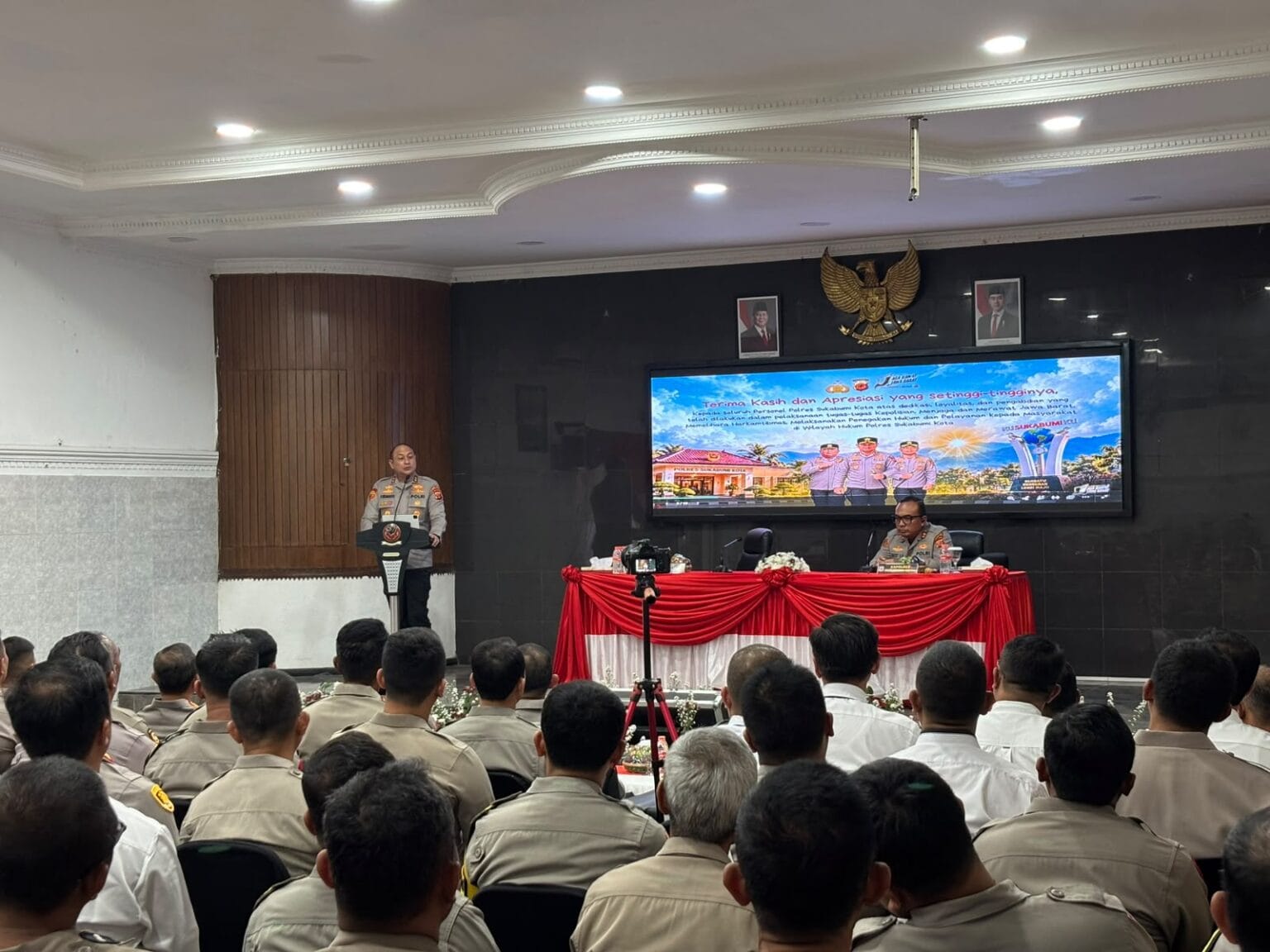Kapolda Jabar Bawa Semangat JAWARA ke Polres Sukabumi Kota